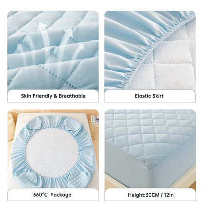 Waterproof 3D Air Fabric Mattress Protector