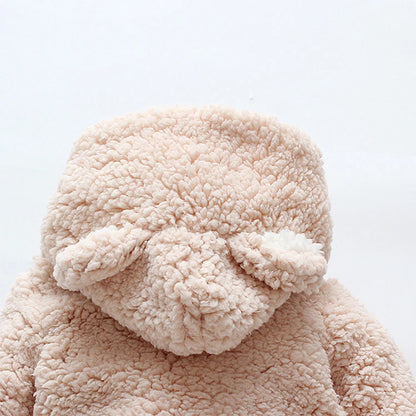 Baby Winter Fleece Romper