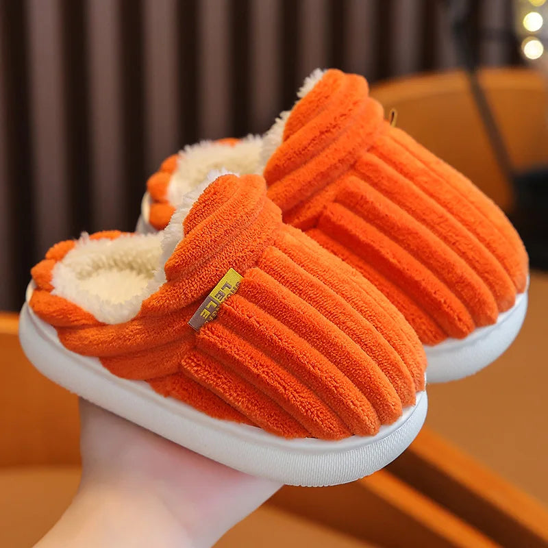 SmilePoP New Classic Fuzzy Kids Shoes