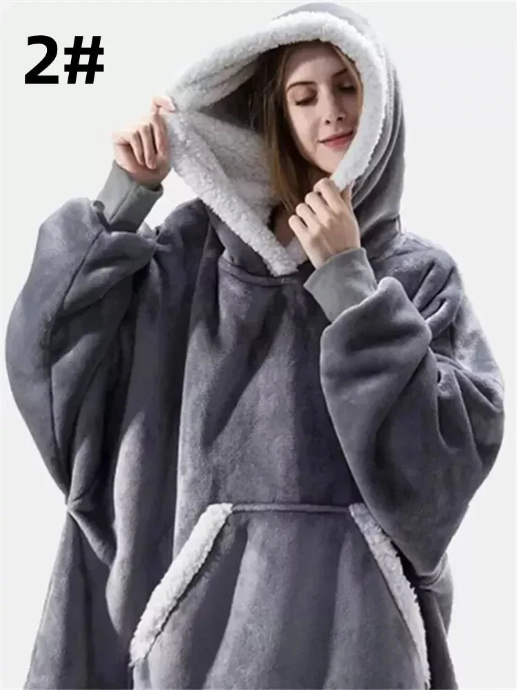 Casual winter sportswear hoodie