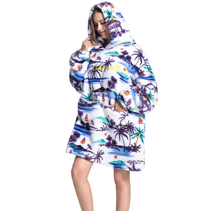 Oversized Wearable Hoodies