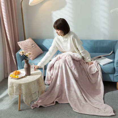 Cute Thickened Warm Blanket