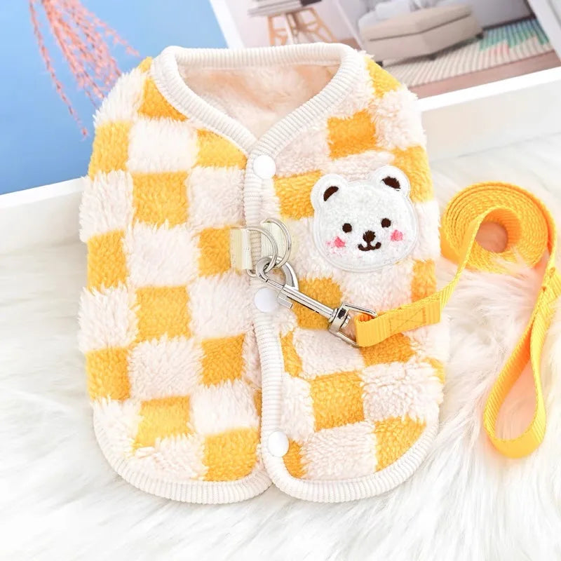 Warm Plush Pet Jacket