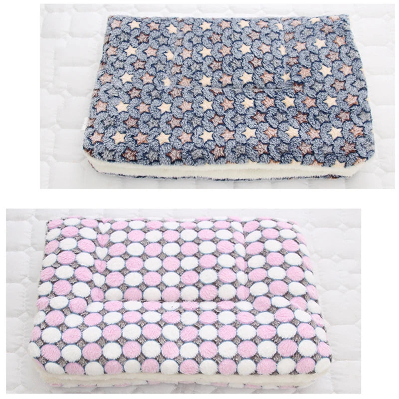 Soft Flannel Pet Mat dog Bed