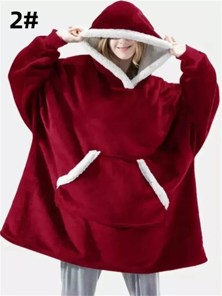 Casual winter sportswear hoodie