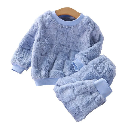 Kids' Flannel Pajama Set