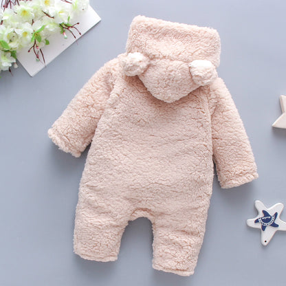 Baby Winter Fleece Romper