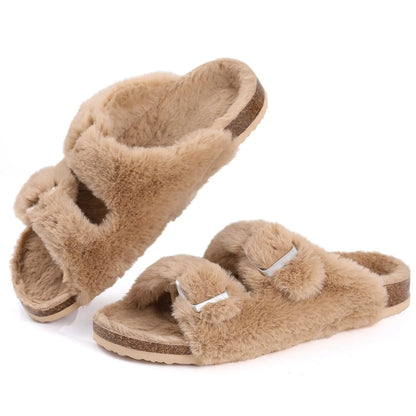 Shevalues Fuzzy Slippers