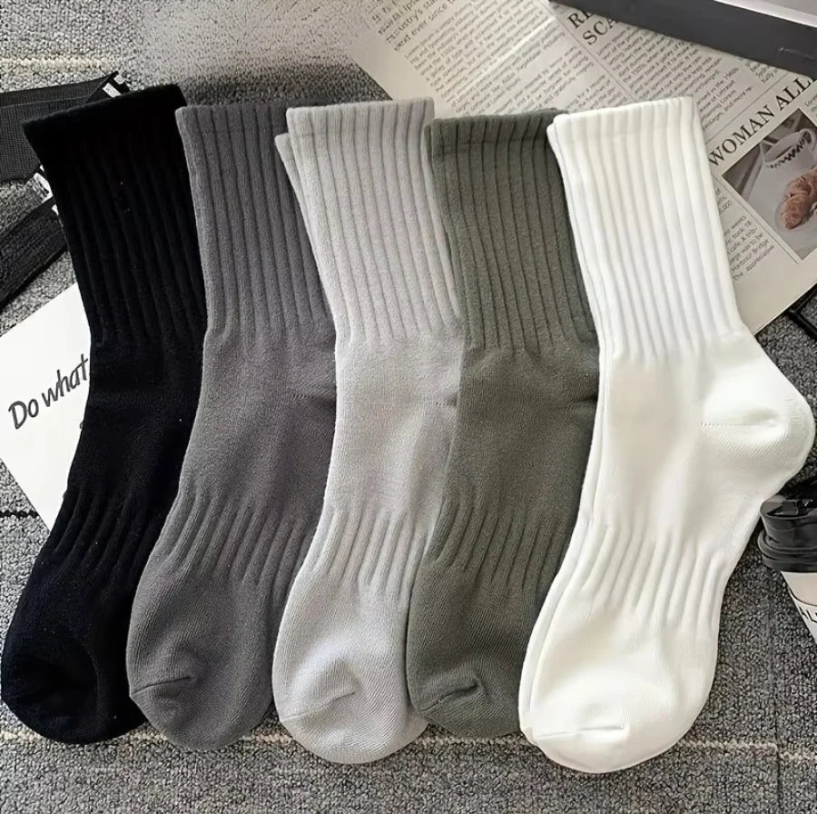 Men's fashion warm thickened padded comfortable casual socks,