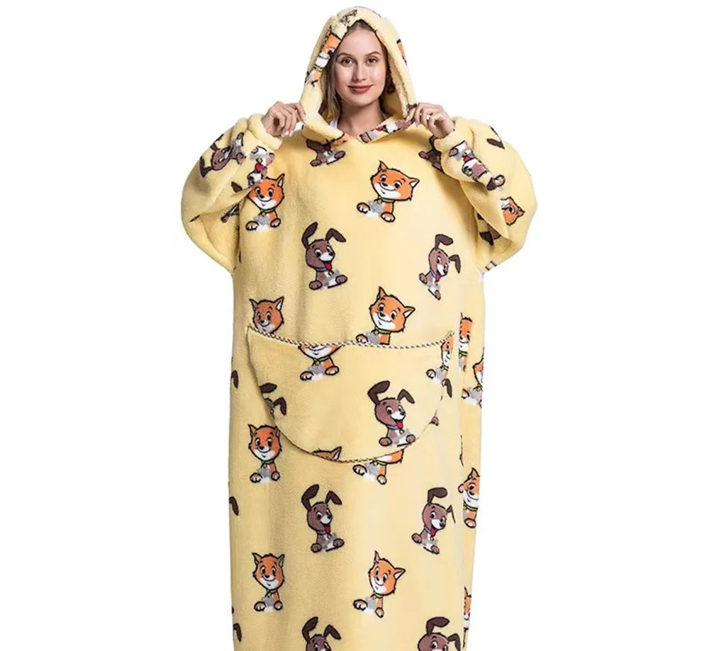 Animal suit Halloween costume Blanket Hoodie