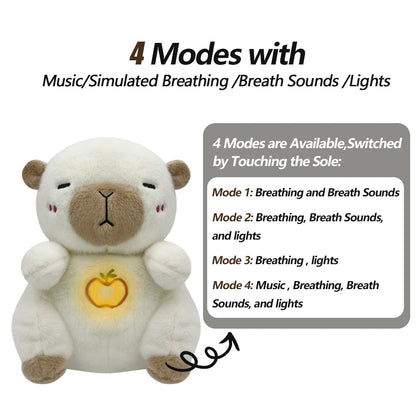 4-Mode Breathing Plush Toy