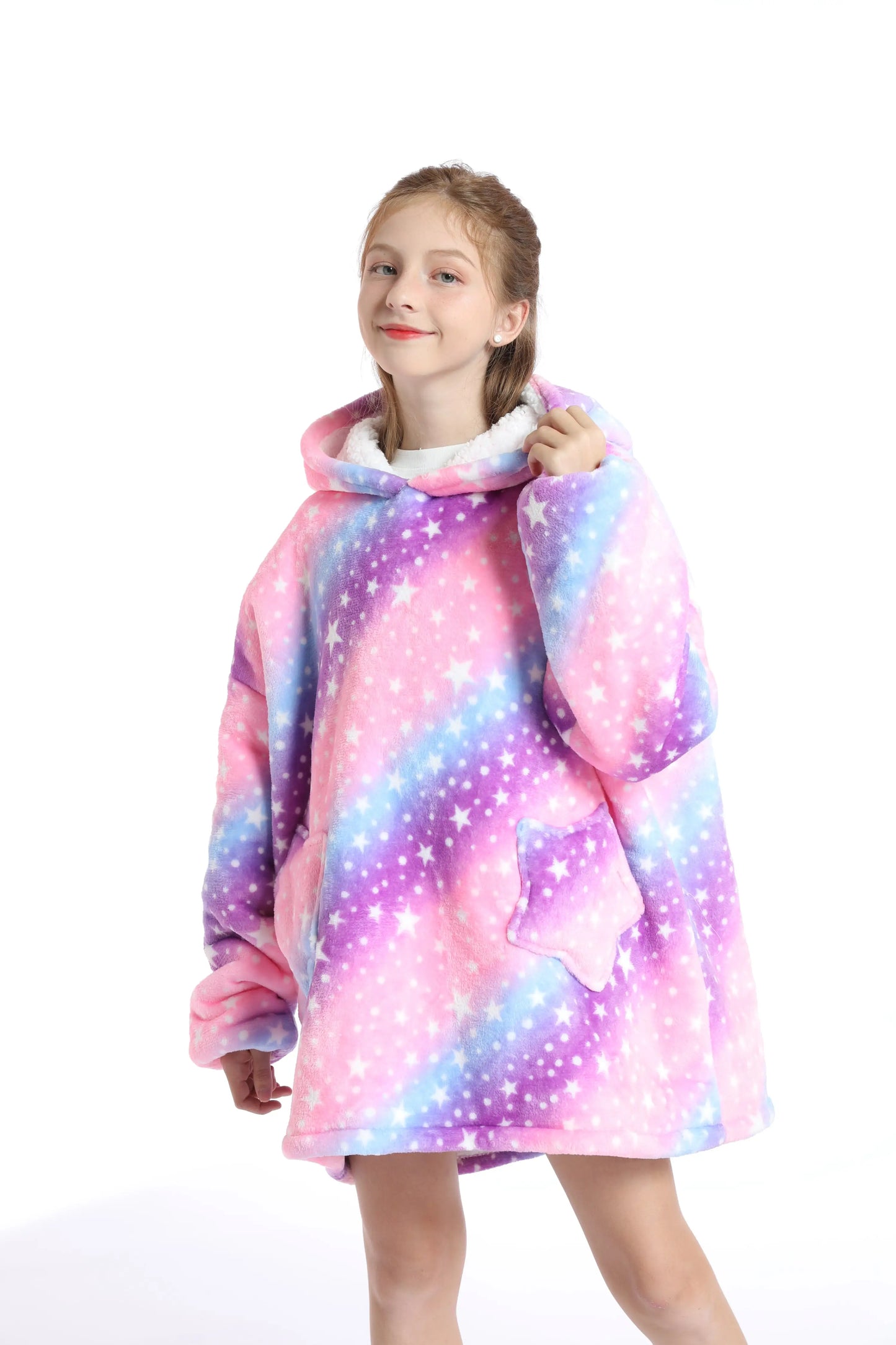 Cozy Warm Wearable Blanket Hoodie