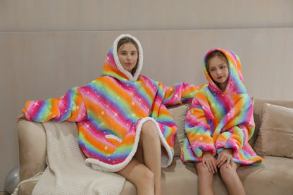 Winter Warm Blanket Hoodie