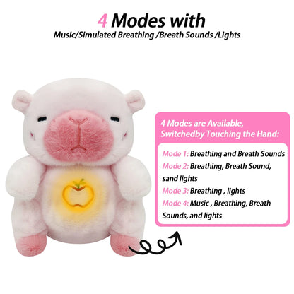 4-Mode Breathing Plush Toy