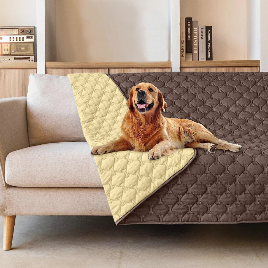 Extra Large Double-Faced 100% Waterproof Dog Bed