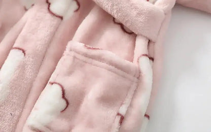 Kids Soft Fleece Bathrobe