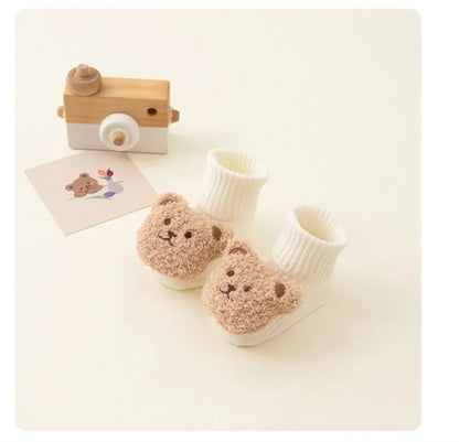 Cute Cartoon Bear Baby Socks