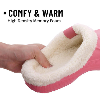 Warm Plush Winter Clogs