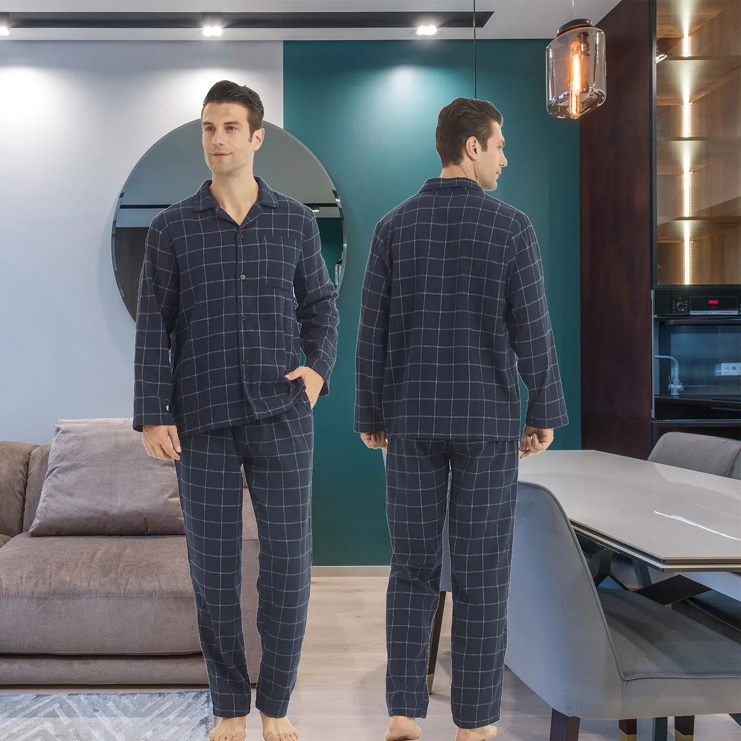 Men’s Flannel Pajama Set