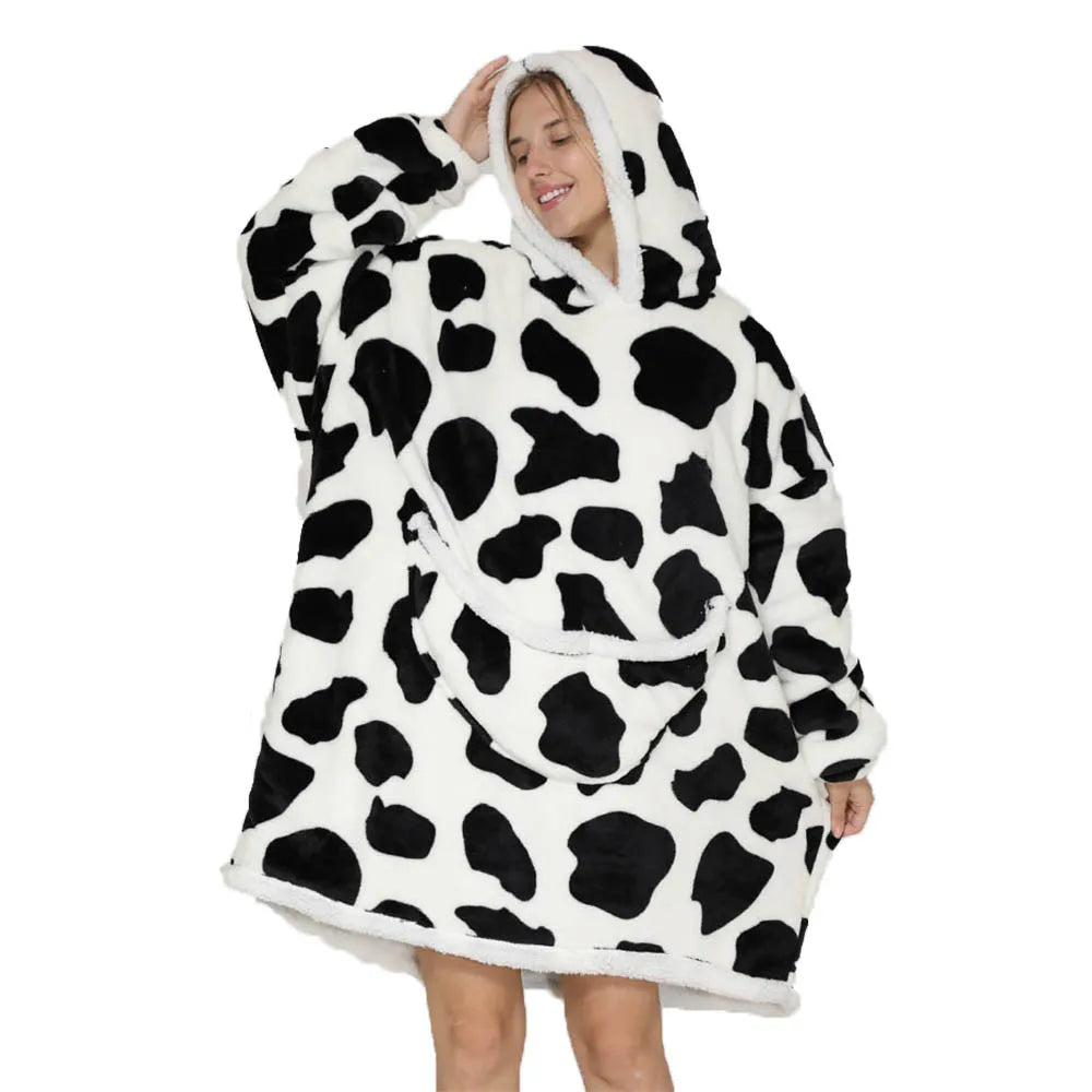 Kawaii Cow Hoodies