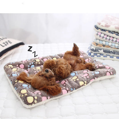 Soft Flannel Pet Mat dog Bed