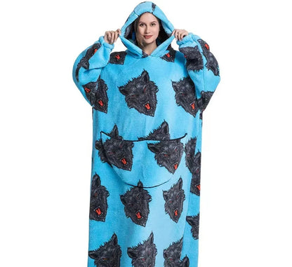 Animal suit Halloween costume Blanket Hoodie