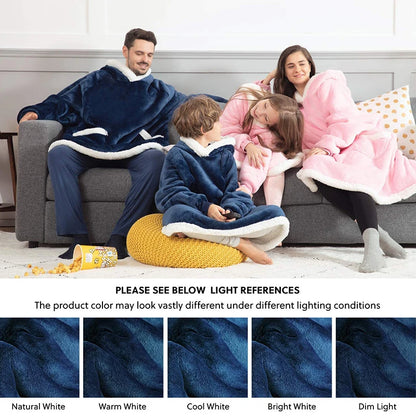 Hoodie Blanket Women Oversized Fleece Hoodie