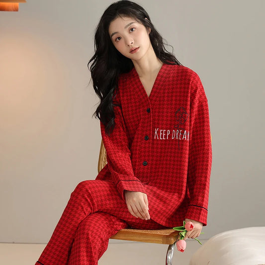 Soft Cute Sleepwear Cozy Pjs