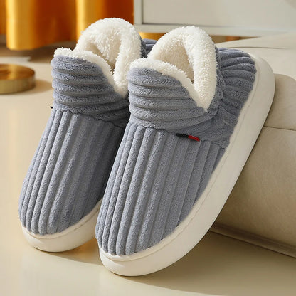 Winter Plush Slippers for Men & Women –