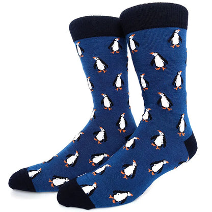 Cartoon-Themed Funny Crew Socks