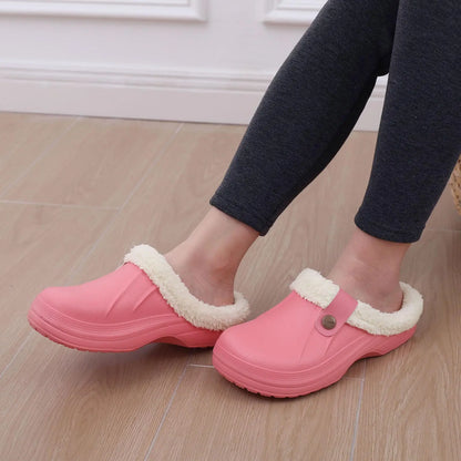 Warm Plush Winter Clogs