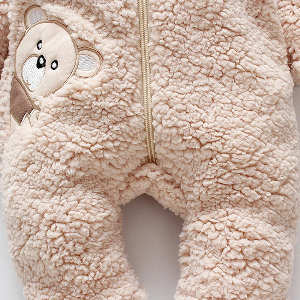 Baby Winter Fleece Romper