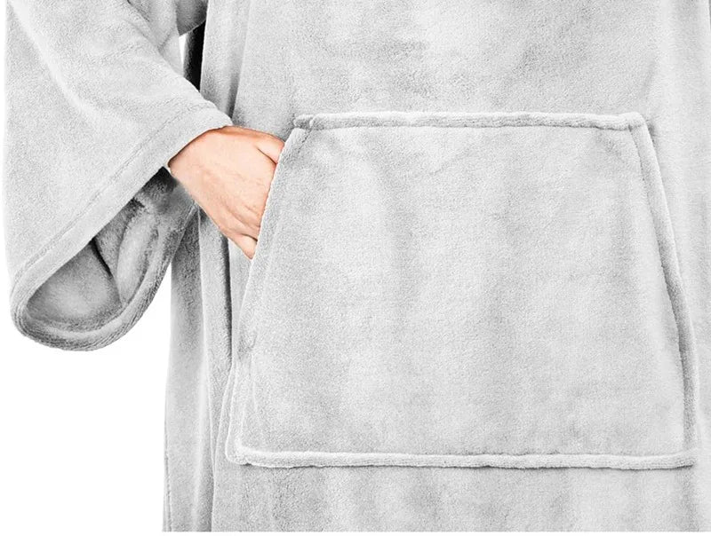 Wearable Blanket with Sleeves