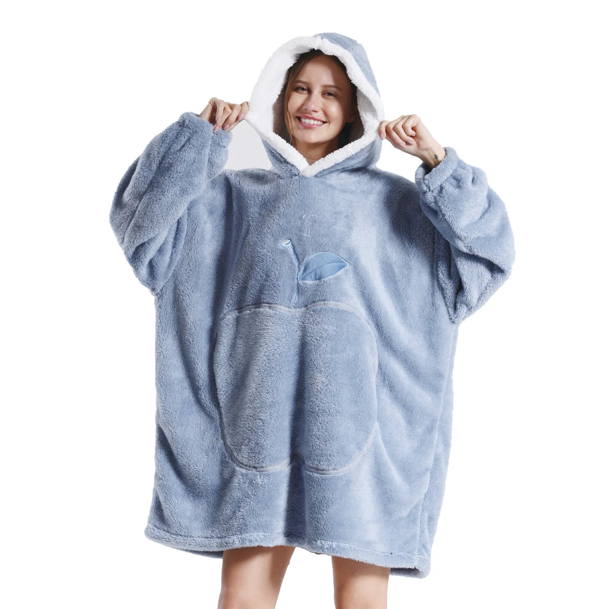 Winter Oversized Wearable Blanket Hoodie