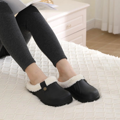 Warm Plush Winter Clogs