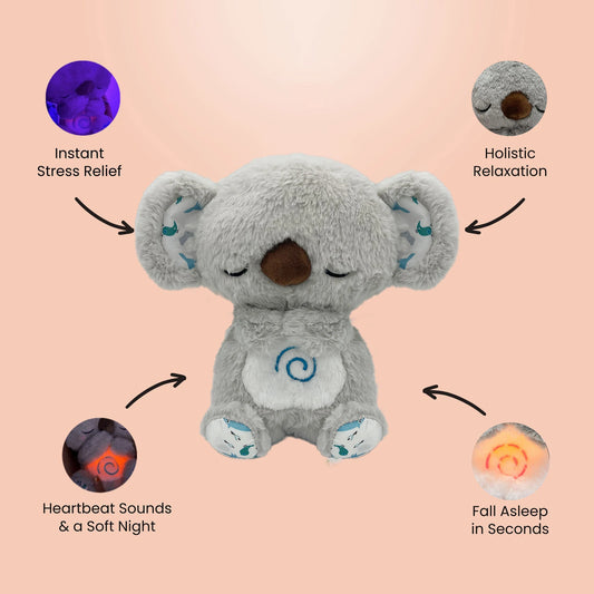 4-Mode Breathing Plush Toy