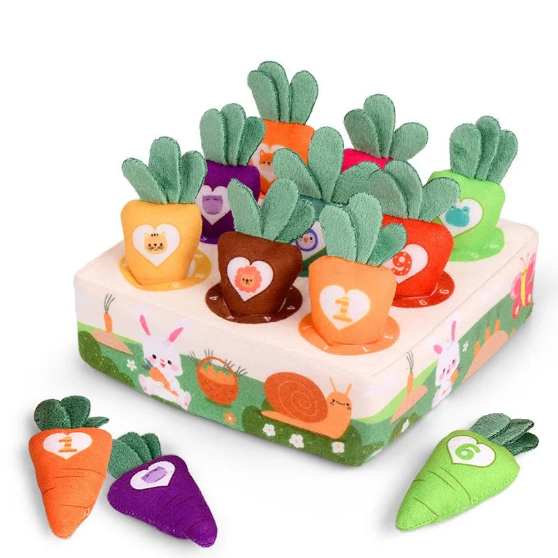 Montessori Carrot Pulling Toy