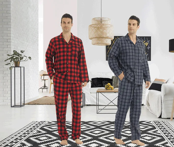 Men’s Flannel Pajama Set