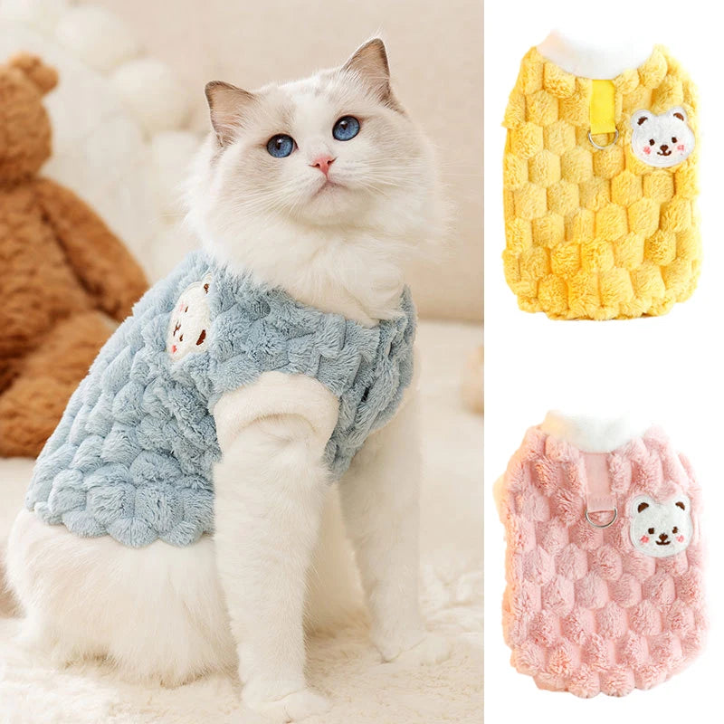 Warm Plush Pet Jacket