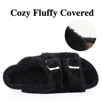 Shevalues Fuzzy Slippers