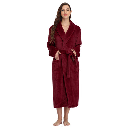 Women's Soft Long Sleeve Bathrobe