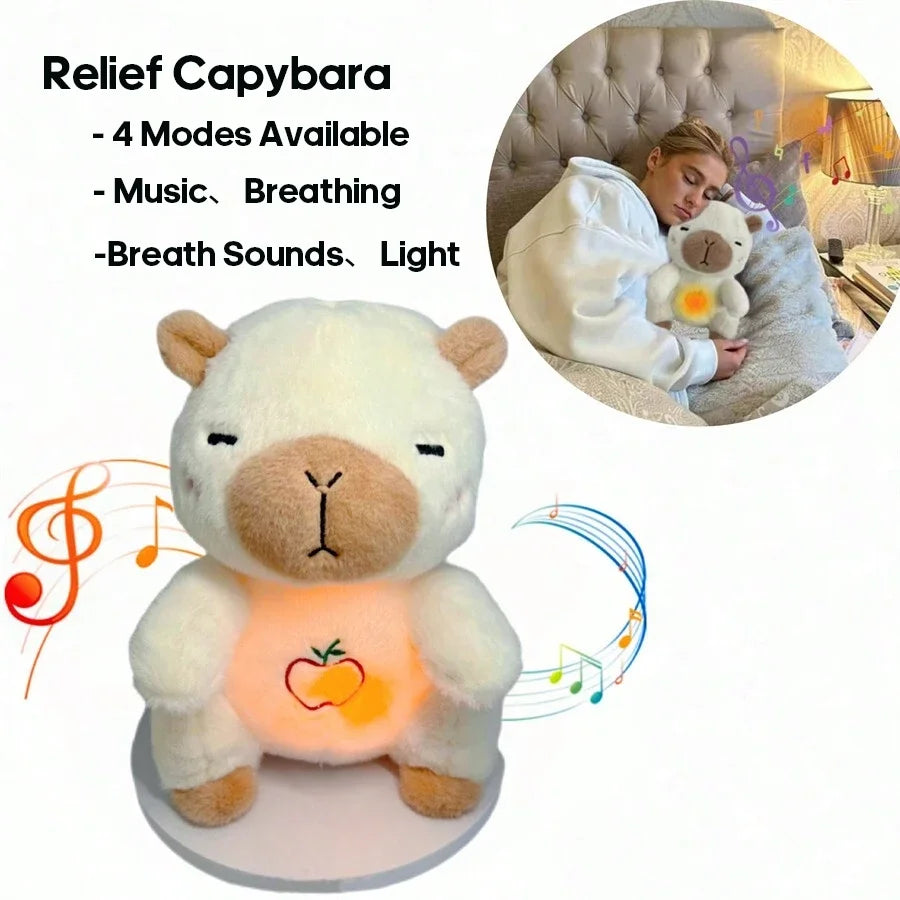 4-Mode Breathing Plush Toy