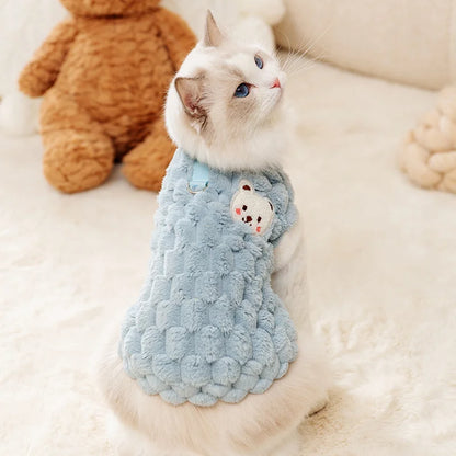 Warm Plush Pet Jacket