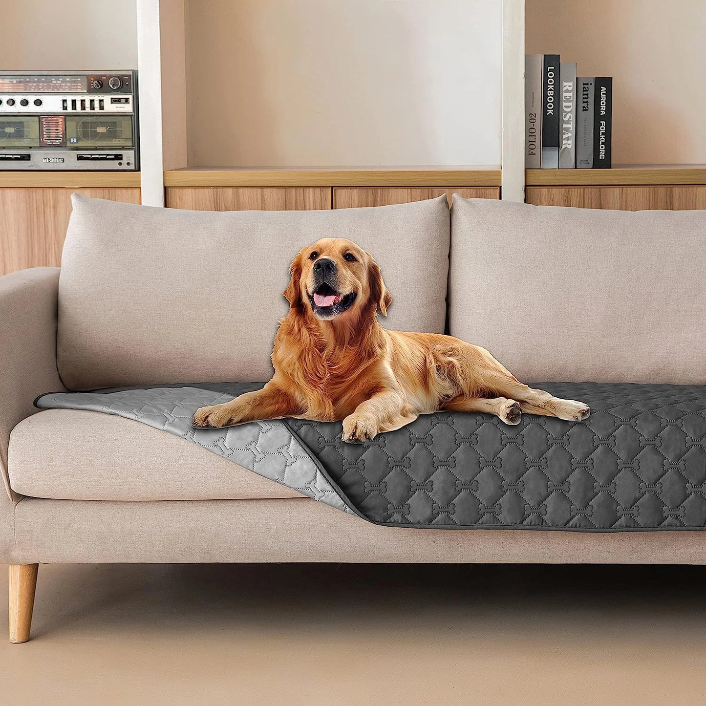 Extra Large Double-Faced 100% Waterproof Dog Bed