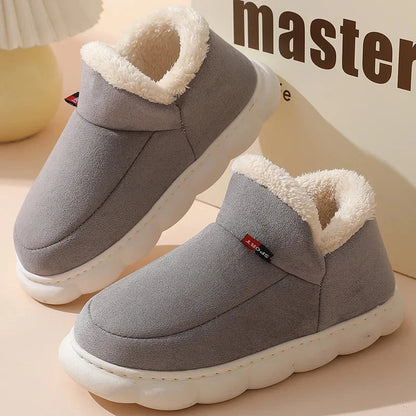 Winter Plush Slippers for Men & Women –