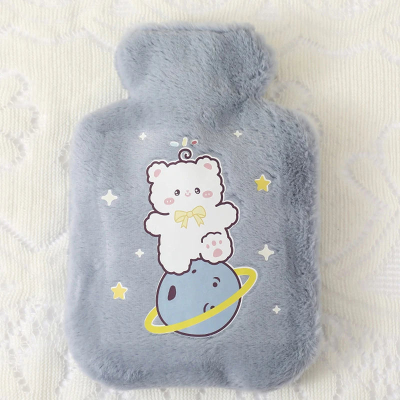 Plush Rabbit & Bear Hot Water Bottle