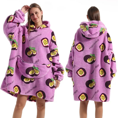 Oversized Wearable Hoodies