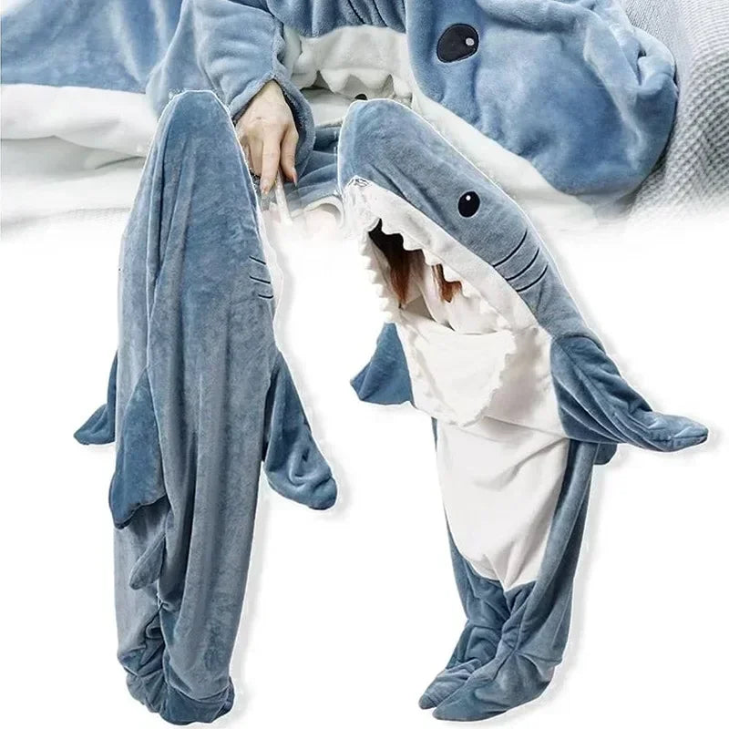 Shark Blanket Hoodie Shark Onesis