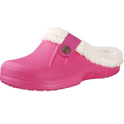 Warm Plush Winter Clogs