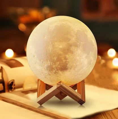 3D Print Rechargeable Moon Lamp